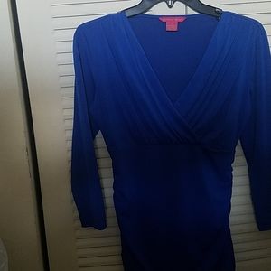 Blue dressy/casual shirt